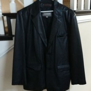 Men's leather jacket